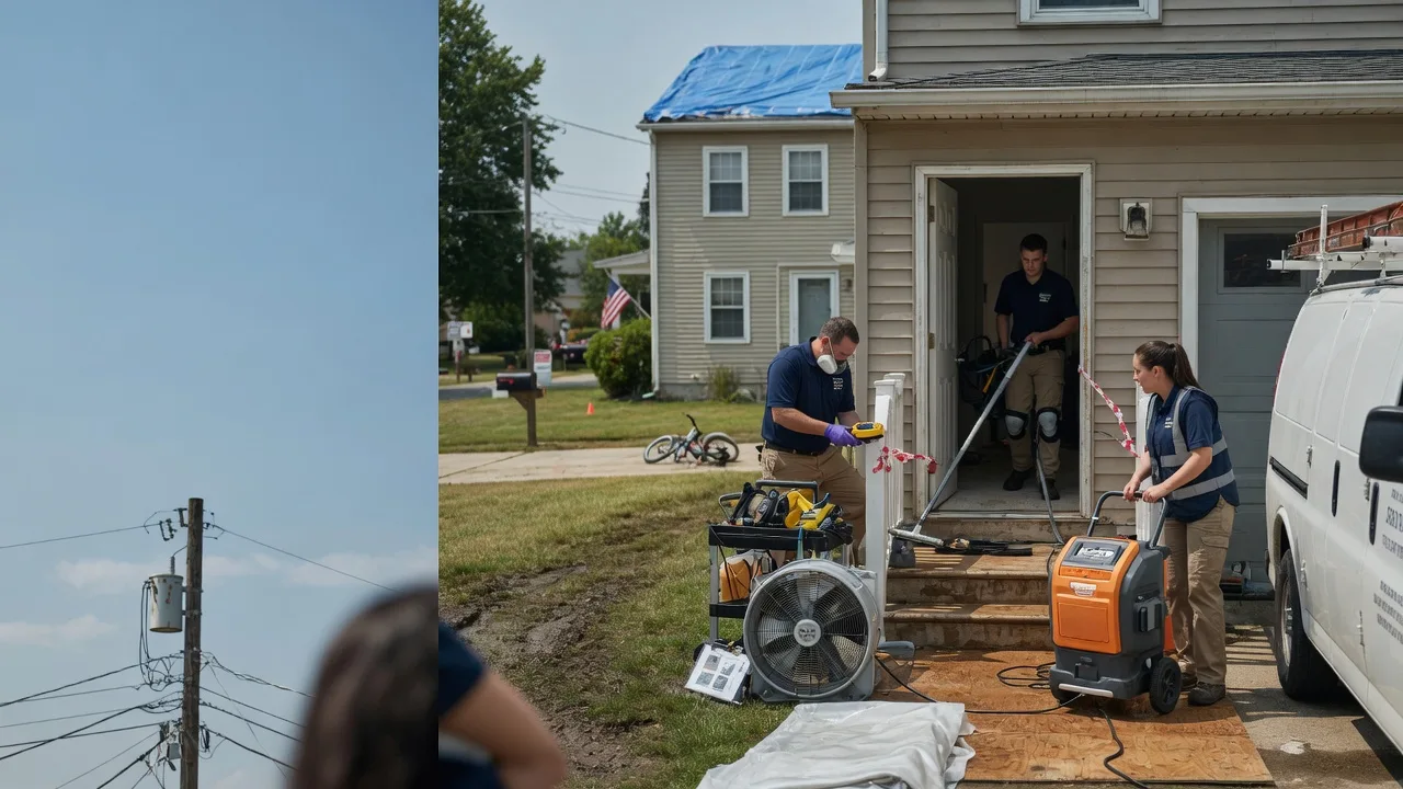 Water Damage Repair in Kingston, MI near me